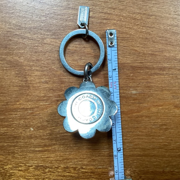 Coach Silver-tone Rare Find/Collectible Keychain/Bag Charm/Bag Tag/Hang Tag - Picture 12 of 15